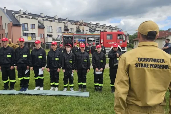 Dzień Dziecka w OSP Skarbimierzyce: Młodzieżowa Drużyna Pożarnicza świętuje