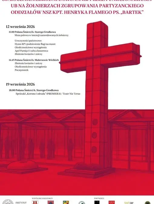 80. rocznica zbrodni na żołnierzach NSZ – uroczystości w Grodkowie i okolicach
