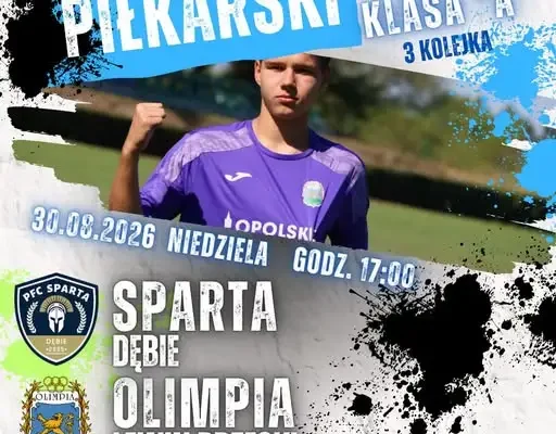 Olimpia Lewin Brzeski zagra na wyjeździe ze Spartą Dębie w 3. kolejce