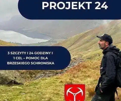 Marcin Ciepielski ukończył Projekt 24 – trzy szczyty w 23 godziny dla zwierząt z Brzegu