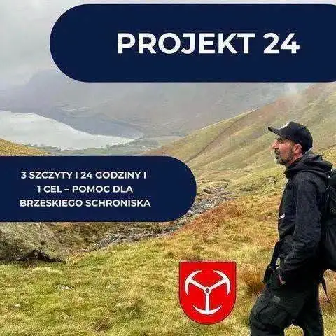 Marcin Ciepielski ukończył Projekt 24 – trzy szczyty w 23 godziny dla zwierząt z Brzegu