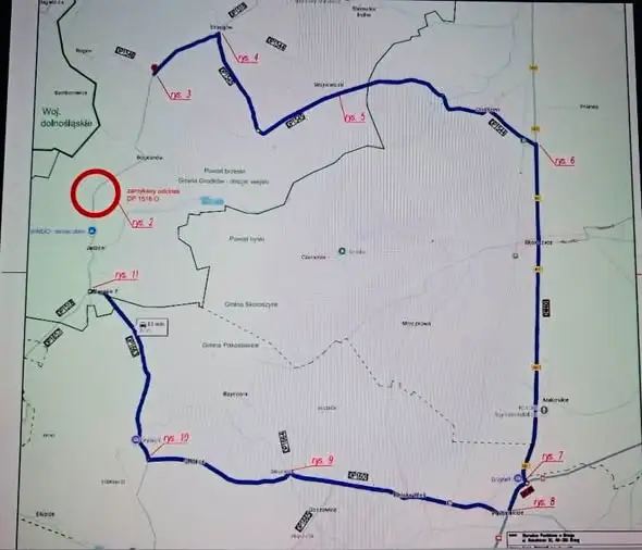 Remont drogi w Jaszowie: objazd 32 km, zamknięcie od przyszłego tygodnia