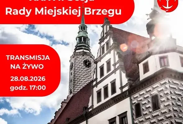 Transmisja XXXVII sesji Rady Miejskiej Brzegu – kluczowa uchwała o planie ogólnym