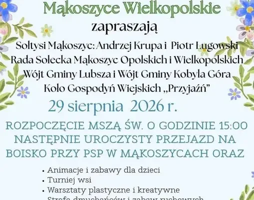 IX Turniej Sołectw w Mąkoszycach: sportowa rywalizacja i integracja już dziś!