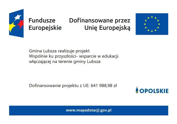 Gmina Lubsza otrzyma prawie 642 tys. zł na edukację włączającą