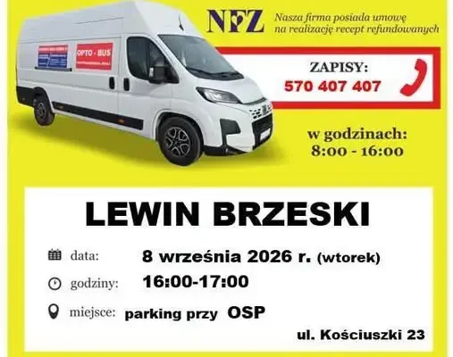 Bezpłatne badanie wzroku w Lewinie Brzeskim – zapisy trwają