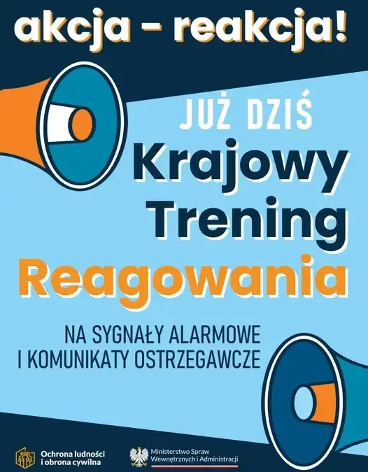 Krajowy trening reagowania na sygnały alarmowe – sprawdź, gdzie odbywa się w Twojej okolicy