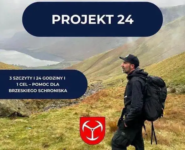 Projekt 24: Marcin Ciepielski ukończył wyzwanie, ale zbiórka dla schroniska w Brzegu trwa