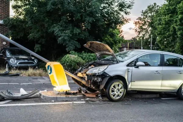 Wypadek w Olszance: kierowca Mercedesa miał około 2 promile
