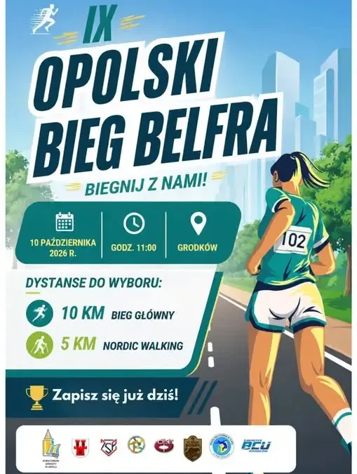 IX Opolski Bieg Belfra w Grodkowie – zapisy już otwarte