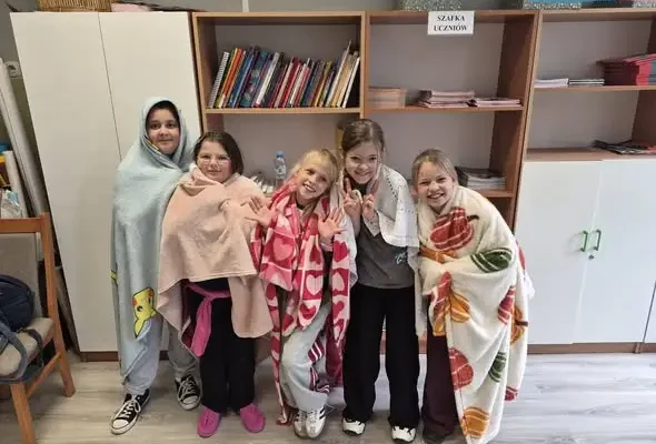 Dzień Kocyka w szkole – pierwszy dzień Tygodnia Jesiennych Aktywności za nami