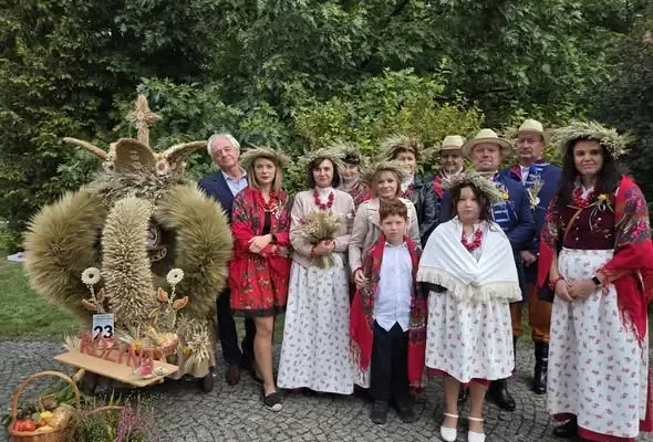 Gmina Lewin Brzeski z silną reprezentacją na dożynkach wojewódzkich w Kluczborku