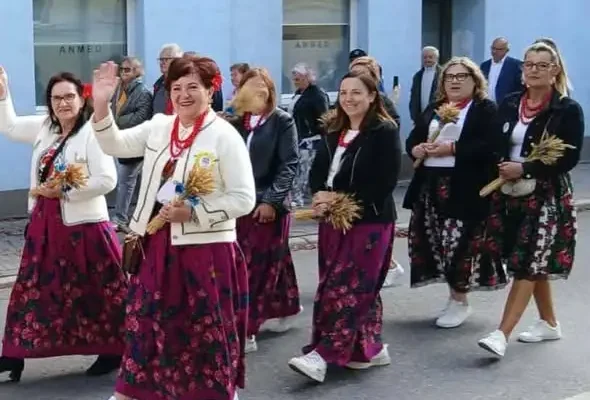 Gmina Grodków reprezentowana na Dożynkach Wojewódzkich w Kluczborku