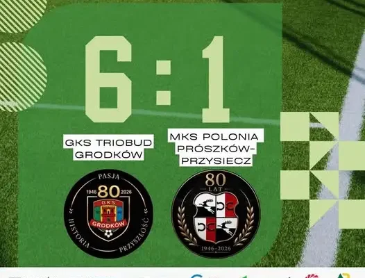 GieKSa Grodków nie zwalnia tempa – beniaminek zachwyca w lidze
