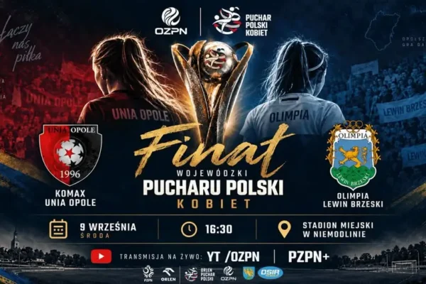 Finał Wojewódzkiego Pucharu Polski kobiet w Niemodlinie – KS KOMAX Unia Opole kontra Olimpia Lewin Brzeski
