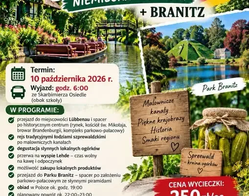 Wycieczka na Spreewald z Gminną Biblioteką Publiczną w Skarbimierzu – zapisy trwają