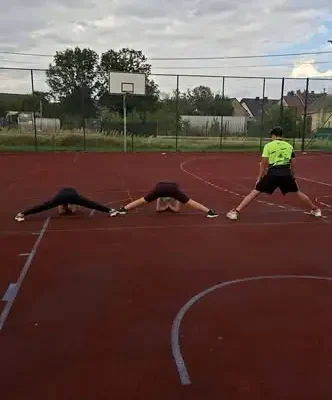 LKS Olimp Skarbimierz nie odpuszcza treningu mimo deszczu