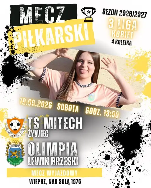III liga kobiet: Olimpia Lewin Brzeski zagra na wyjeździe z TS Mitech Żywiec