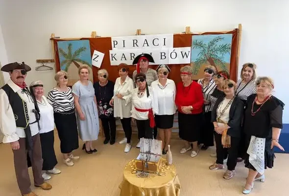 Piracka przygoda w Klubie Senior+ w Grodkowie – relacja z wyjątkowej imprezy