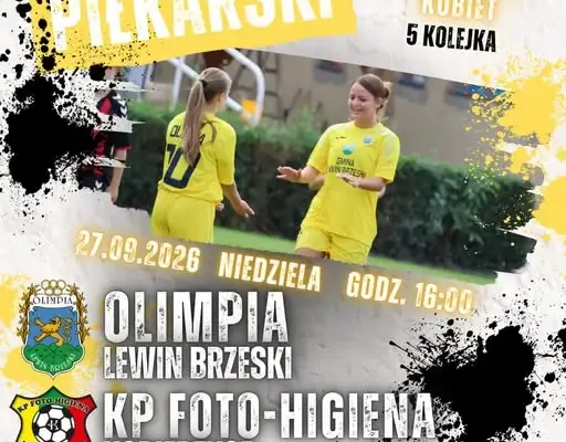 Piłkarska niedziela w Lewinie Brzeskim: seniorki Olimpii zagrają z KP Foto-Higiena Kobierzyce