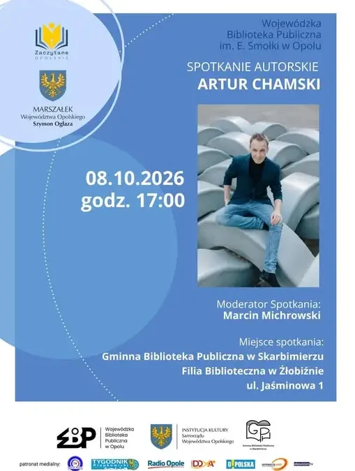 Artur Chamski wystąpi w Żłobiźnie – spotkanie i minirecital już 8 października