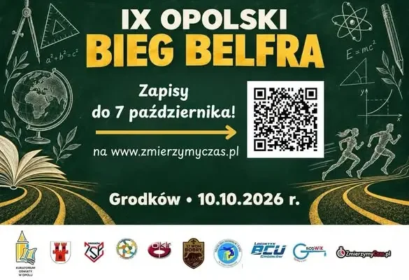 IX Opolski Bieg Belfra w Grodkowie – zapisy tylko do 7 października