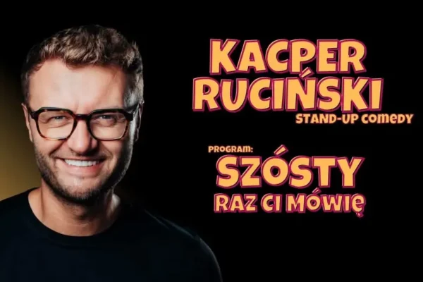 Kacper Ruciński wystąpi w Brzeskim Centrum Kultury – stand-up już dziś