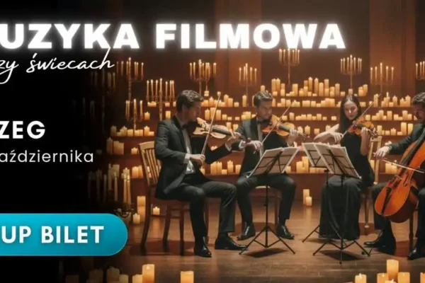 Muzyka filmowa przy świecach w Brzegu – koncert już 16 października