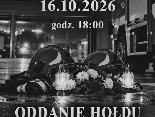 Skarbimierzyce: syrena OSP zabrzmi o 18:00 dla uczczenia pamięci strażaków